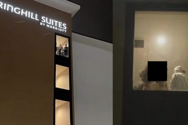 FULL MOON: Minneapolis Anti-ICE Protesters Get MOONED from Inside ICE Hotel in Minnesota as Local Police Handle Violent Crowd (VIDEO)