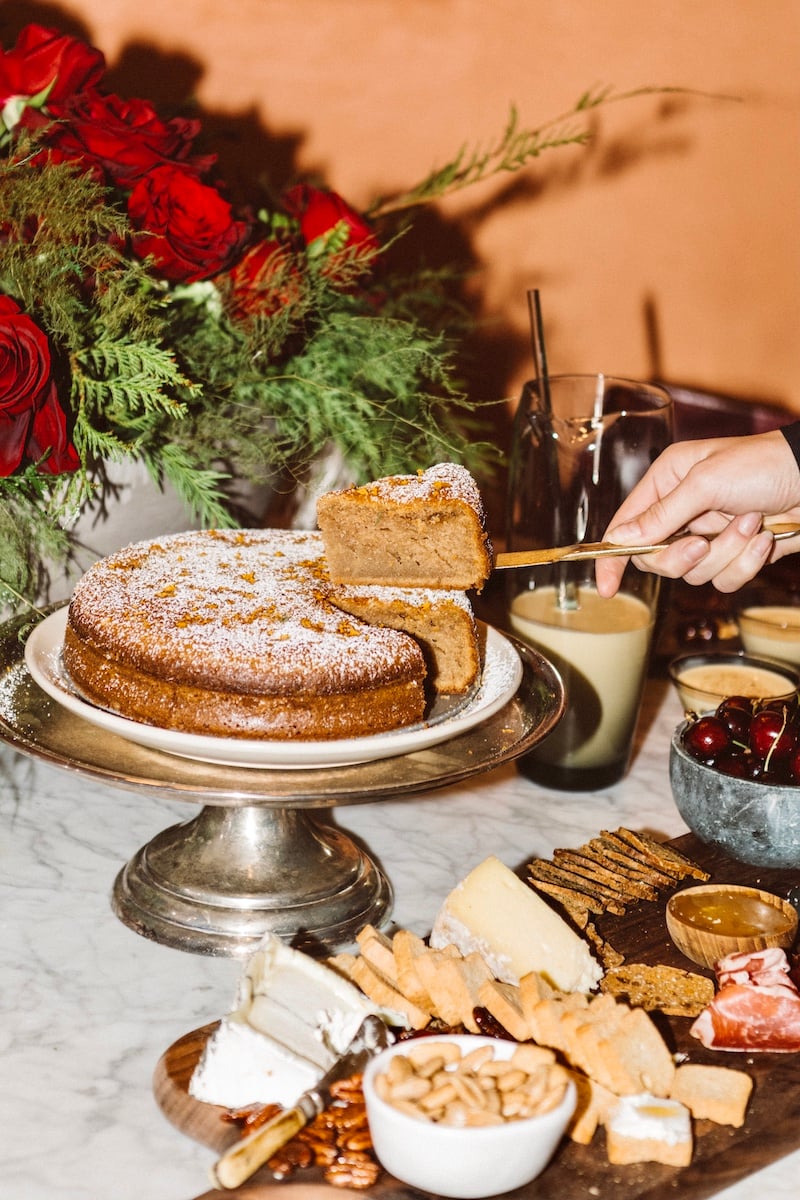 citrus-y olive oil cake