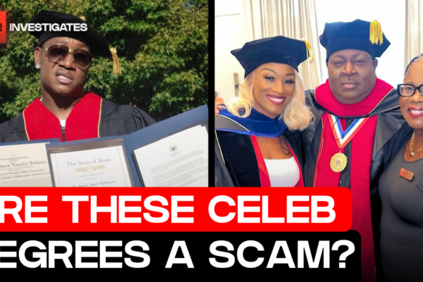 Celebrity Honorary Doctorates Under Scrutiny | TSR Investigates