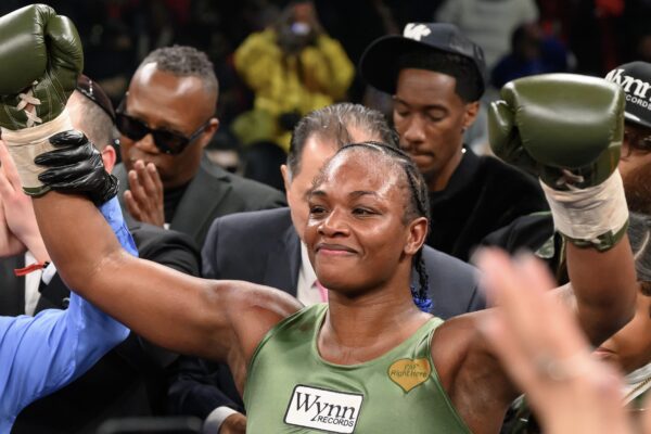 Victory Night! Claressa Shields & Papoose Hit The Club After She Defeated Franchón Crews-Dezurn & Retained Heavyweight Title