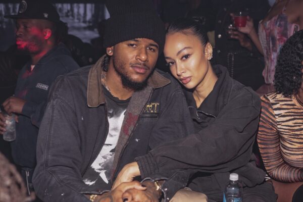 Courtside Cuffin’! Jalen Green Secures Sweet Kiss With Draya Michele After Scoring Game-Winning Shot For Phoenix Suns (VIDEO)