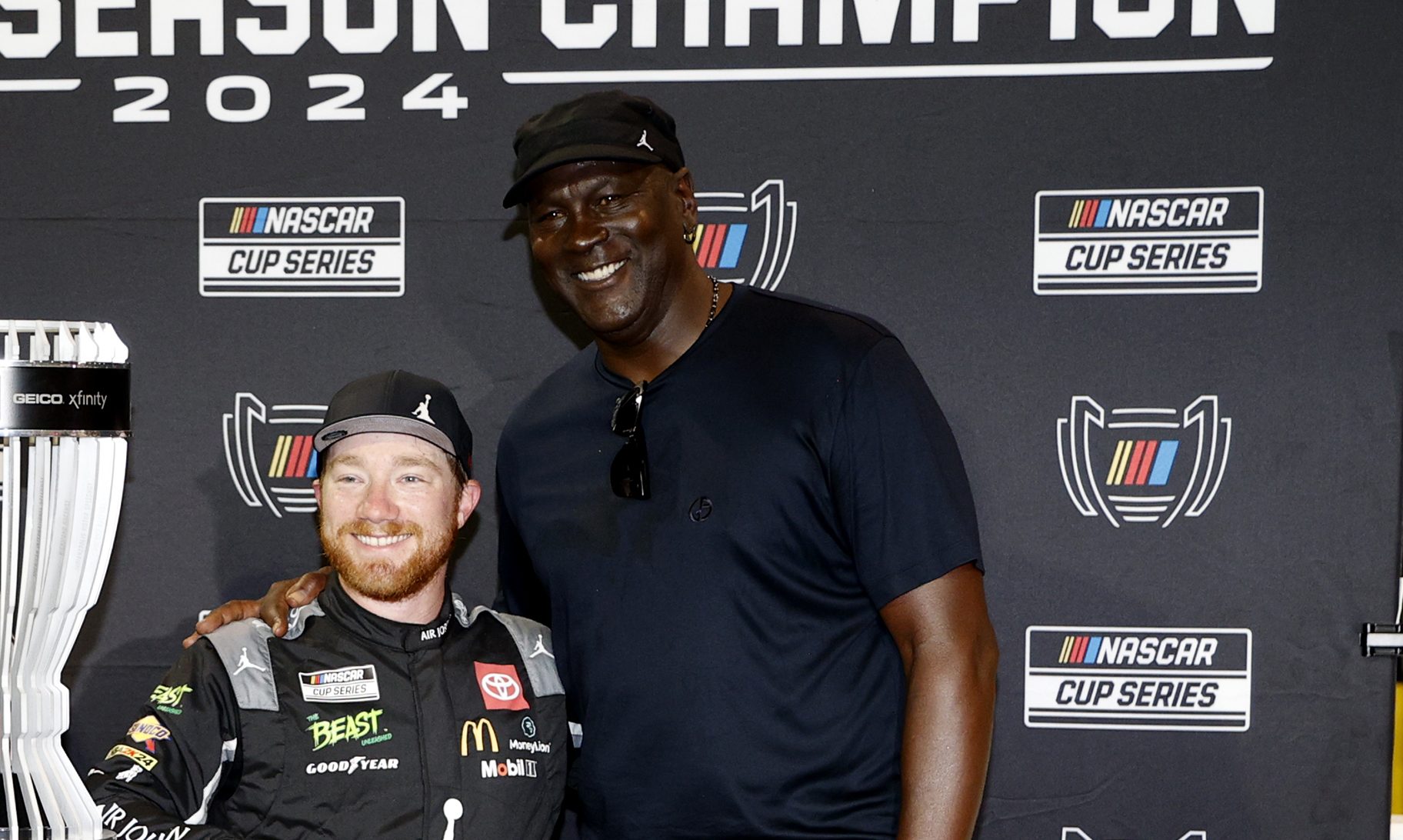 Yikes! Social Media Debates Appropriateness Of Viral Interaction Between Michael Jordan And Tyler Reddick’s Young Son (VIDEO) Yikes! Social Media Debates Appropriateness Of Viral Interaction Between Michael Jordan And Tyler Reddick’s Young Son (VIDEO)