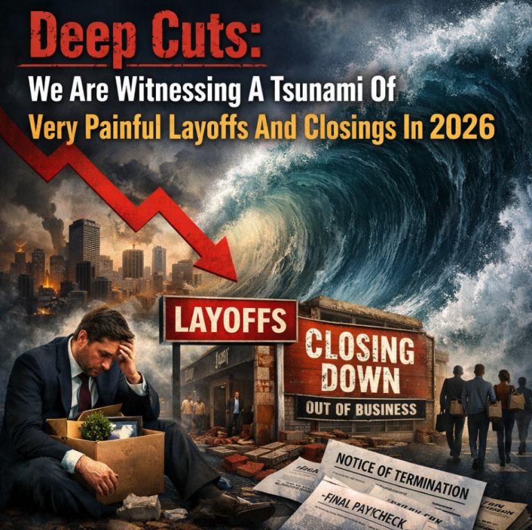 Deep Cuts: We Are Witnessing A Tsunami Of Very Painful Layoffs And Closings In 2026