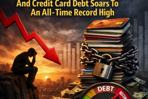 Optimism About The Future Plunges To An All-Time Record Low And Credit Card Debt Soars To An All-Time Record High