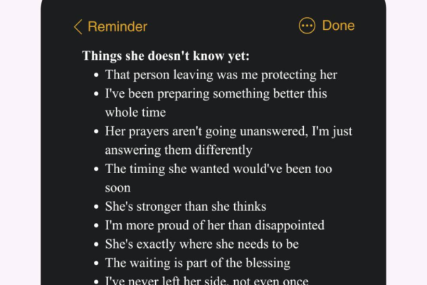 If God Had An iPhone, This Is What He’d Write About You In The Notes App
