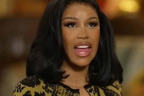 Trump-Hating Rapper Cardi B Suffers a Nasty Fall While Trying to Give Robot a Lap Dance at Super Bowl Party