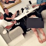 BUSINESS MEETING, EPSTEIN STYLE: Disturbing Photo Shows Epstein and Associates Working as Bikini-Clad Woman Crawls Under the Table epstein-meeting-woman-under-table-1200x630-1