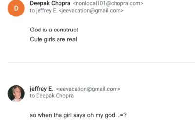 Spiritual Wellness Author, Deepak Chopra Says Insane Things In His Emails To Jeffrey Epstein