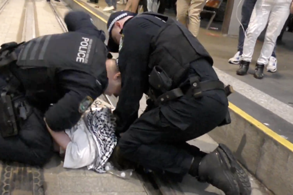 In Australia The Police Beat You Up For Opposing Genocide
