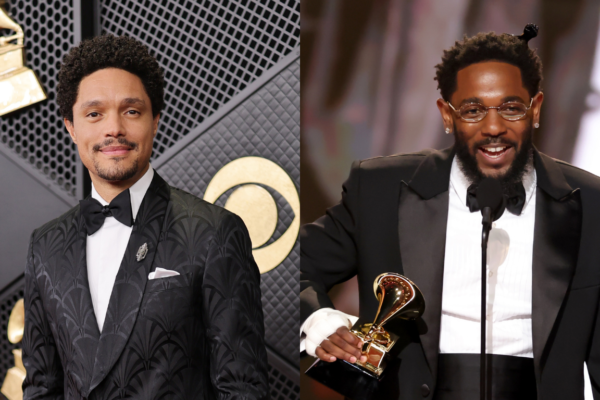 Oop! Kendrick Lamar Reacts As Trevor Noah Explains Why He Didn’t Write Any Jokes Roasting Him (VIDEO)