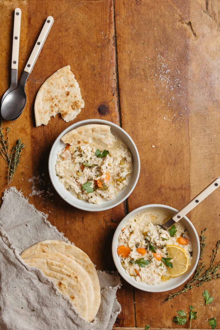 Greek Lemon Chicken Soup