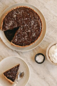 This Salted Chocolate Date Tart Will Make You Fall in Love