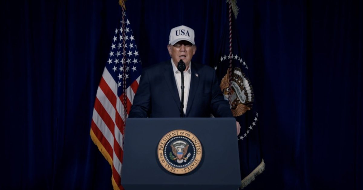 BREAKING: President Trump Releases Fiery Late-Night Statement on Iran as U.S. Begins “Major Combat Operations”