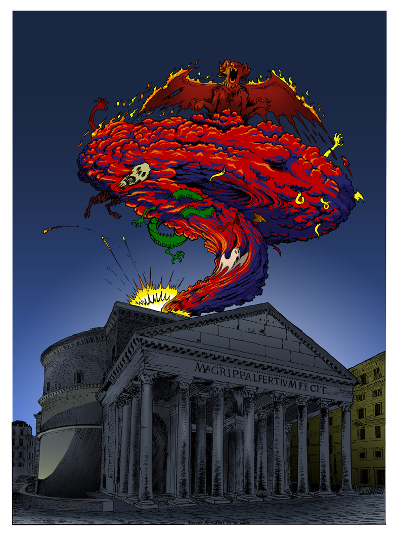 storie leggende e fantasmi di roma i diavoli del pantheon Paranormal Daily News