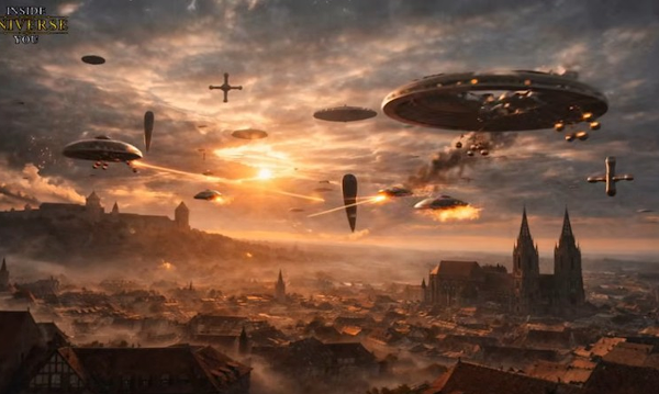 The 1561 UFO battle over Nuremberg, Germany
