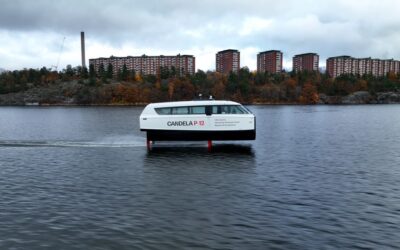 Stockholm’s ‘flying’ electric ferry cuts emissions by 94 percent and reimagines city travel