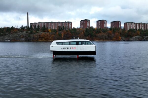 Stockholm’s ‘flying’ electric ferry cuts emissions by 94 percent and reimagines city travel