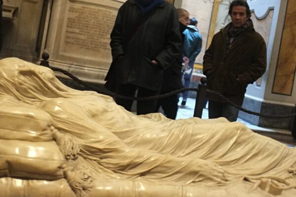 Naples lets blind visitors feel the Veiled Christ