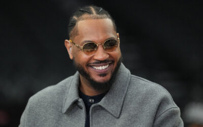 Daddy Duties! Carmelo Anthony & His Daughter Genesis Serve Twin Vibes With Rare Pop-Out At Knicks Game (VIDEO)