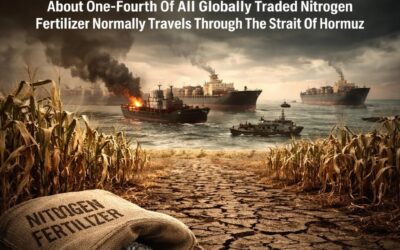Famine Incoming? About One-Fourth Of All Globally Traded Nitrogen Fertilizer Normally Travels Through The Strait Of Hormuz