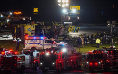 Prayers Up! Shocking Images Show Aftermath Of Deadly Collision Between Air Canada Jet & Fire Truck At LaGuardia Airport