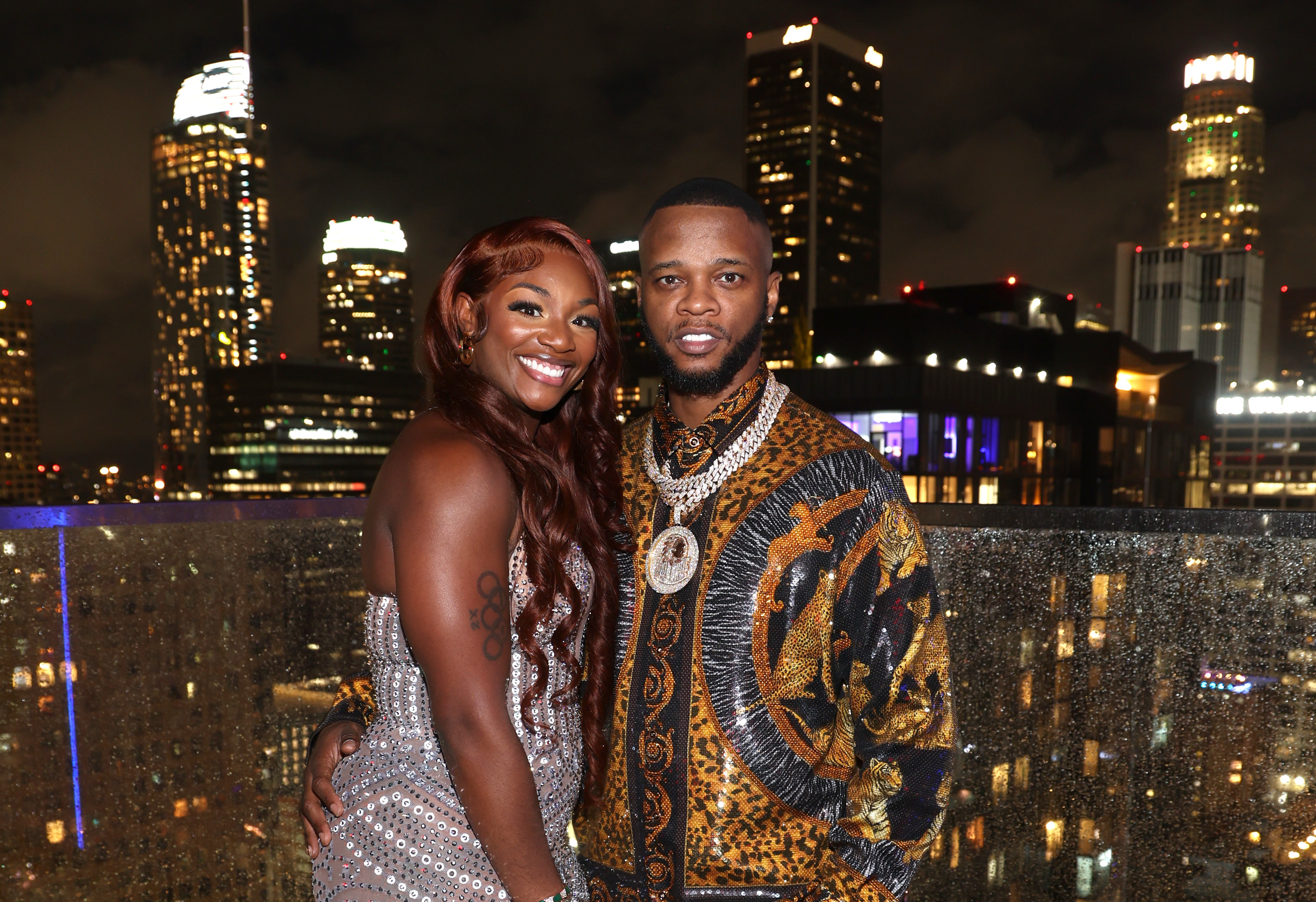 She Got It Bad! Papoose Reacts After Claressa Shields Drops Love Song About Him On Her 31st Birthday (VIDEO)