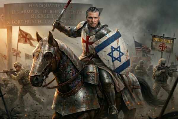 Crusader-in-Chief: Pete Hegseth’s Christian Zionist Mission to Help Israel Confront Iran