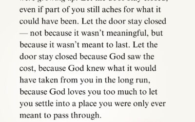 Involve God In The Small Things Just As Much As The Big Things