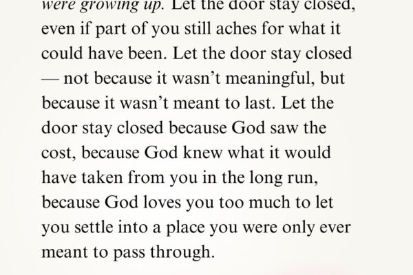 Involve God In The Small Things Just As Much As The Big Things