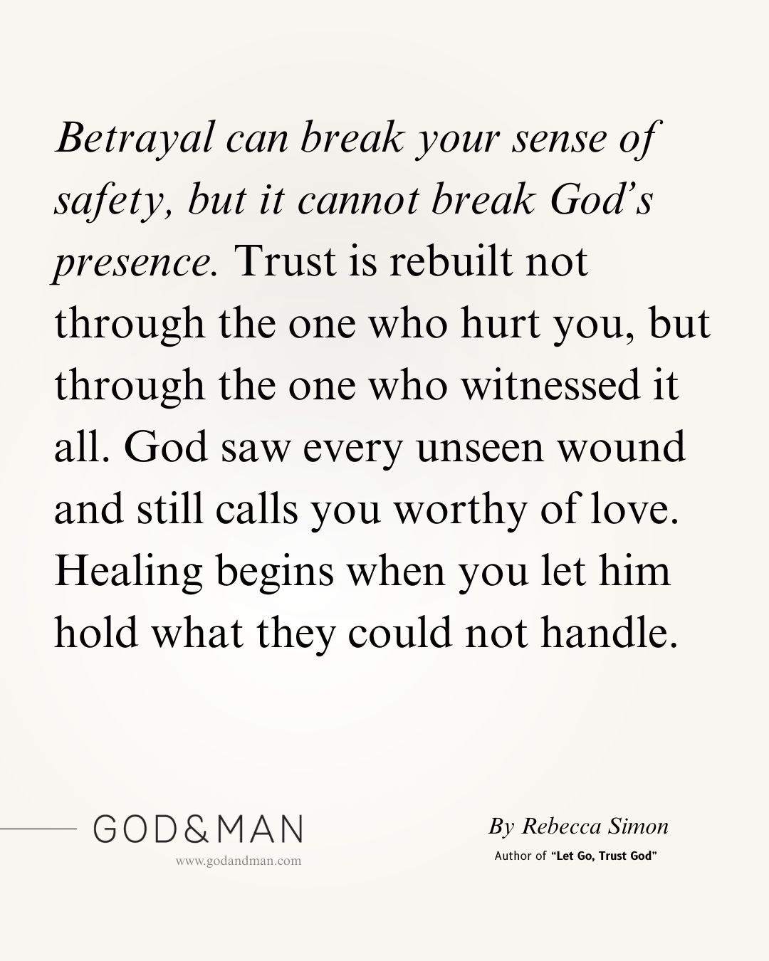 God Will Provide What You Need, Right On Time