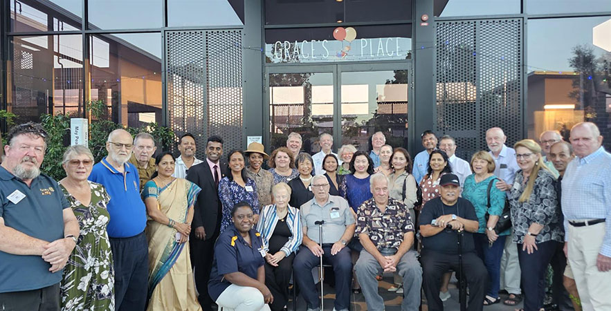 Rotary Community Group Akuna Stands for Peace, New South Wales, Australia.