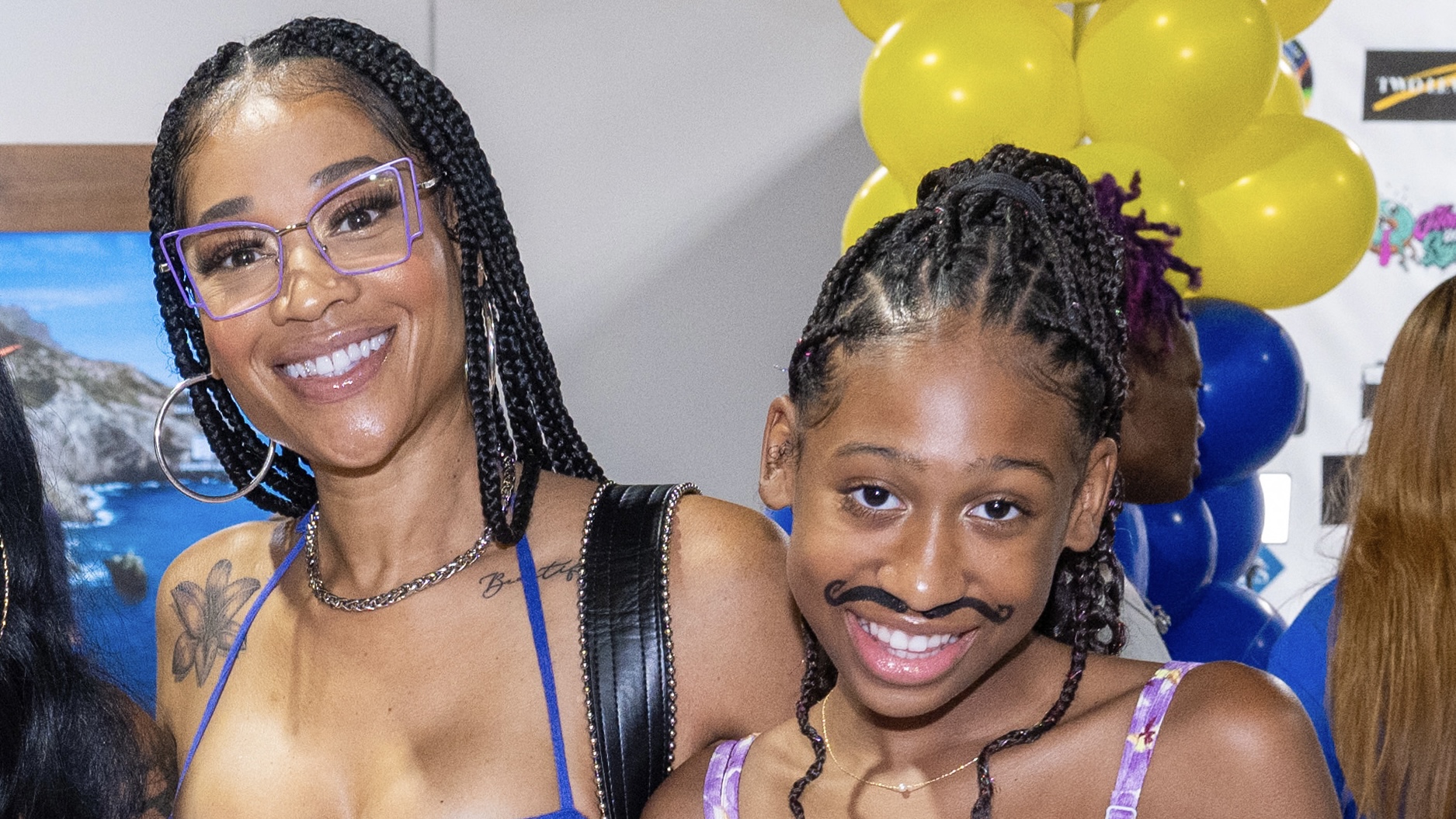 Social Media Is Sharing Mixed Opinions After Eva Showed Off The Dress Mimi Faust Made Her Wear To Her 8th-Grade Dance