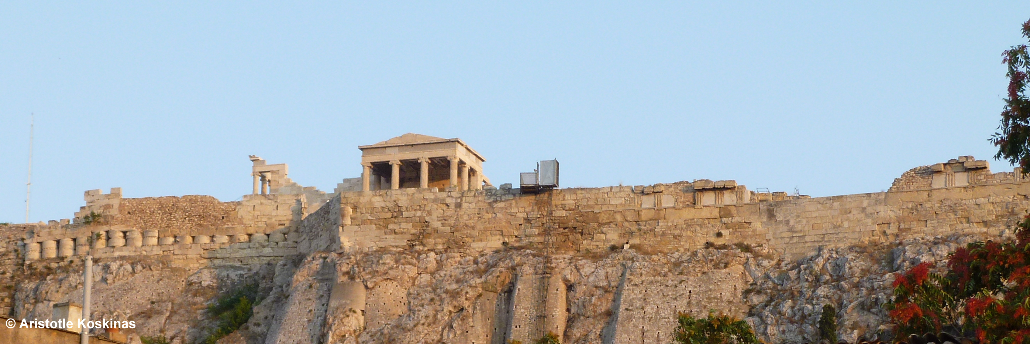 acropolis northern wall with spolia from destroyed buildings Paranormal Daily News