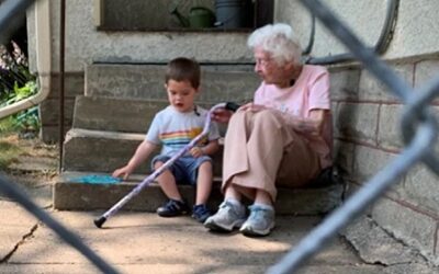 She’s nearly 100. He’s 2 And Lives Next Door. Here’s How They Became Best Friends.
