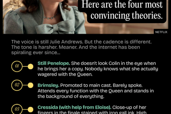 Who Is the New Lady Whistledown? Bridgerton Fans Think It’s One Of These 4 Characters