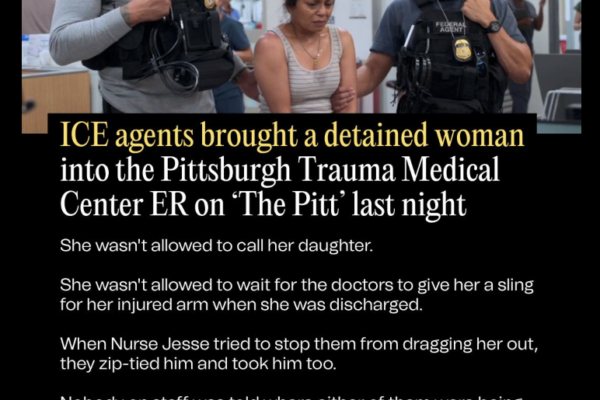 ‘The Pitt’ Shocks Viewers With ICE Hospital Raid Episode That Mirrors Real-Life Fear