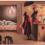 Mackenzie Crook’s SMALL PROPHETS rekindles the eerie world of Homonculi liebigs-sammelbilder-homunculus-hovering-above-faust_421ea7bd1d14eafd6550bb128ee27d5f_800