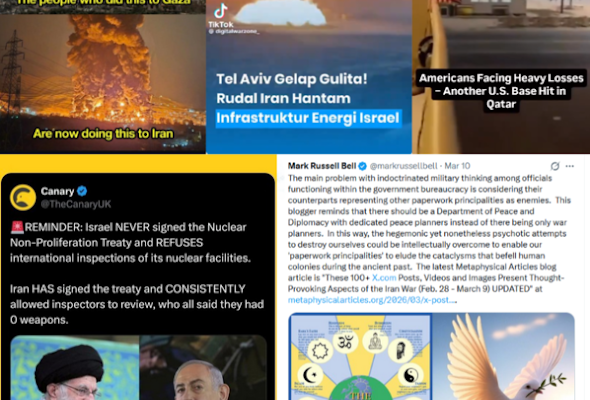 Part 2: 100+ Thought-Provoking  X.com Iran War Posts, Videos and Images (March 8-11)