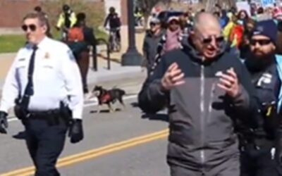 BEYOND PARODY: No Kings Protesters Yell ‘Abolish the Police’ as They’re Being Escorted and Protected by Police (VIDEO)