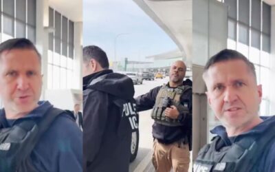 WATCH: ICE Agents Go Viral for Their Handling of Leftist Activist’s Airport Tantrum, ‘Why is Your Voice So Stressed Out?’