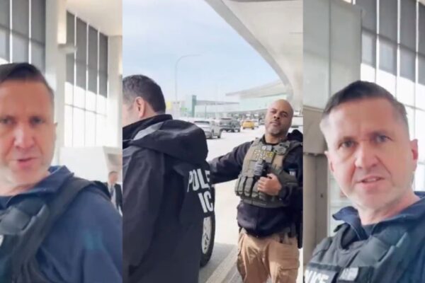 WATCH: ICE Agents Go Viral for Their Handling of Leftist Activist’s Airport Tantrum, ‘Why is Your Voice So Stressed Out?’