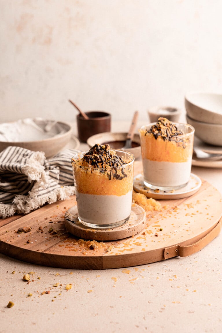 shaved frozen oranges