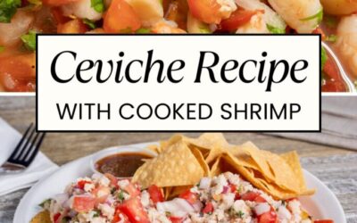 The best ceviche recipe (with cooked shrimp!)