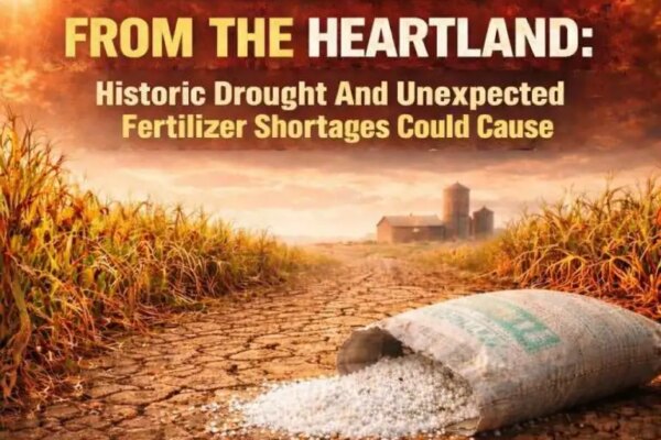 Warning From the Heartland: Historic Drought And Unexpected Fertilizer Shortages Could Mean Massive Crop Losses