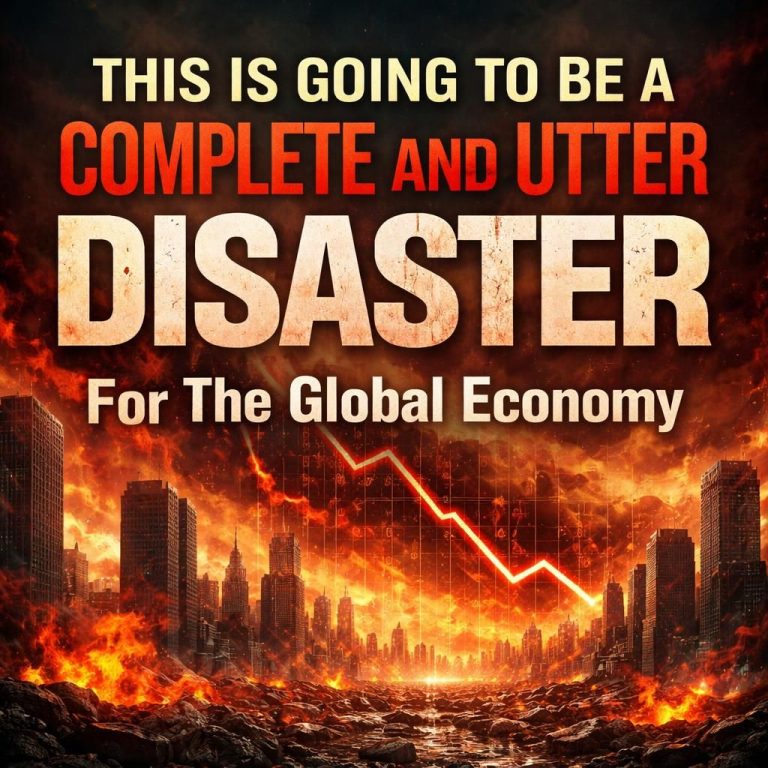 This Is Going To Be A Complete And Utter Disaster For The Global Economy