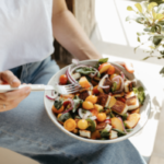 The Fiber Fix That Transforms Your Gut, Hormones, and Energy Halloumi-Salad-5-198x300-1