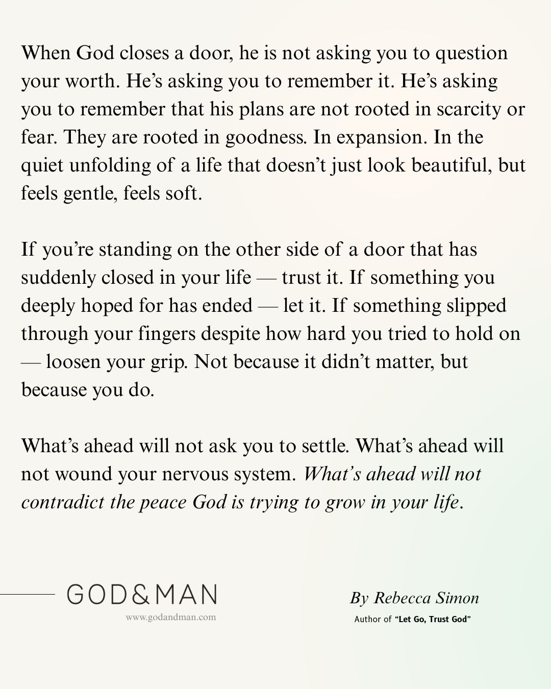 A Prayer To Be Unrecognizable By This Time Next Year