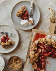 This Strawberry Cream Cheese Galette Is Spring in Dessert Form