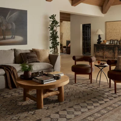 Cyrus Rose Gold Rug