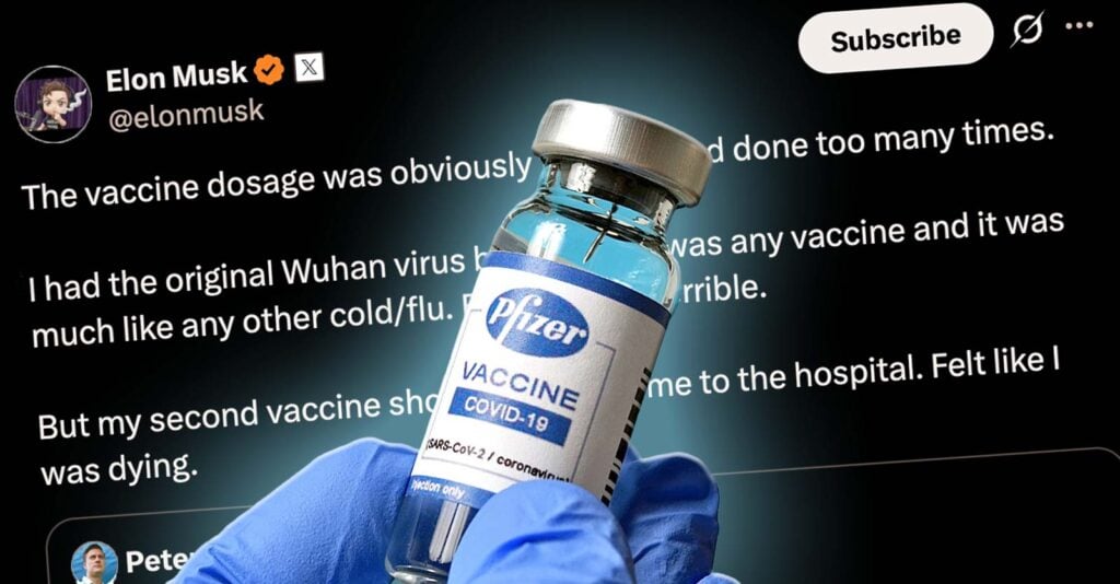 Elon Musk Reveals COVID Vaccine Injury After Former Pfizer Official Admits Shots Likely Killed Tens of Thousands in Germany